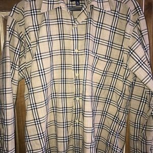 Burberry men’s button down.